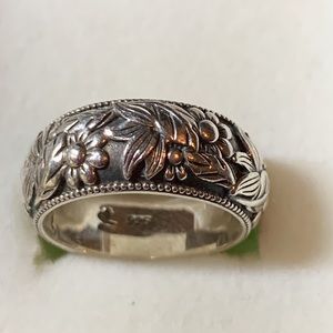 Montana Silversmiths Sterling Silver Wildflower Ring